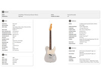 Fender 75th Anniversary Player II Telecaster Rosewood Fingerboard Diamond Dust Sparkle Fender 75th Anniversary Player II Telecaster Rosewood Fingerboard Diamond Dust Sparkle